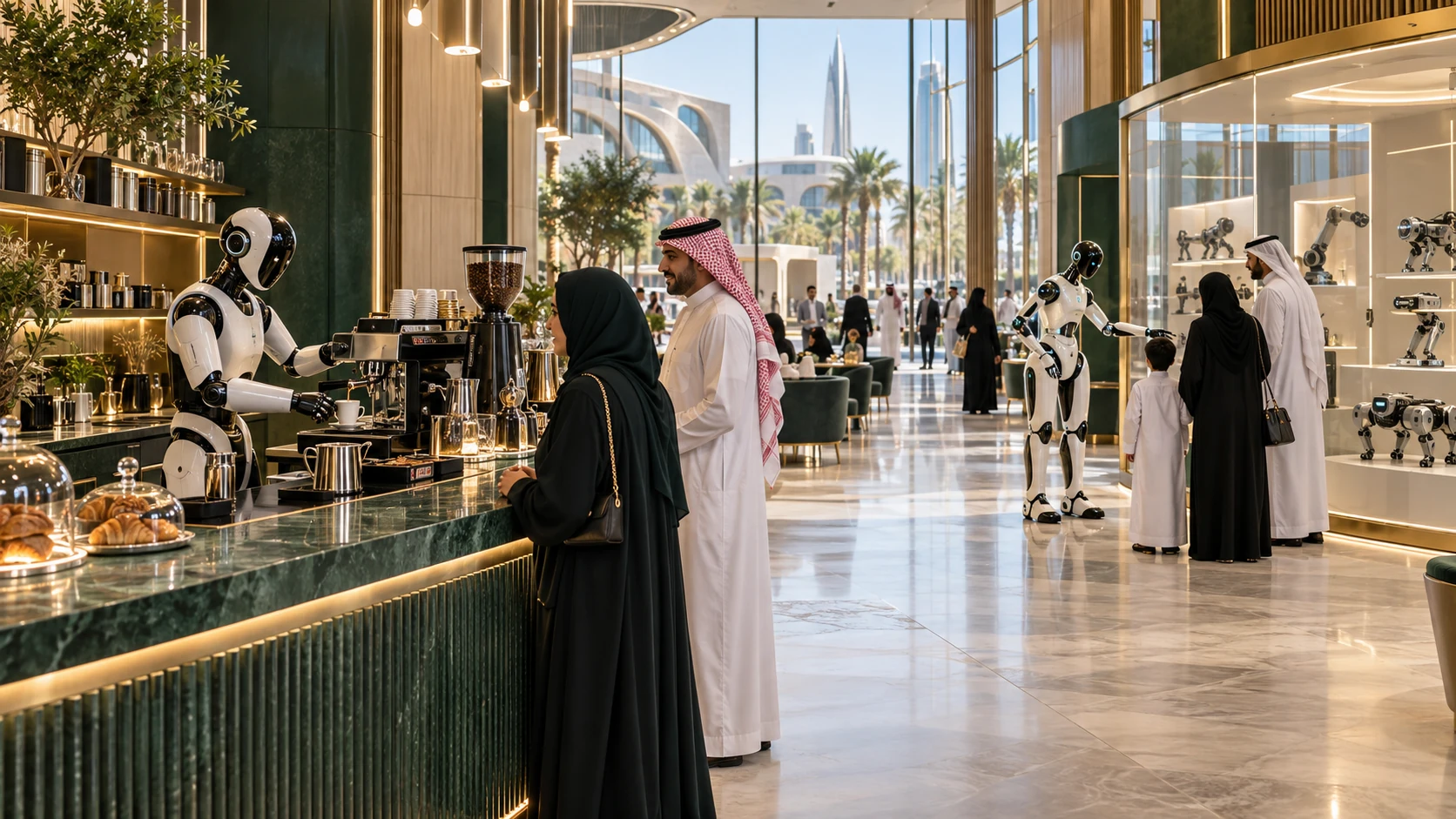 القطاع التجاري والخدمي