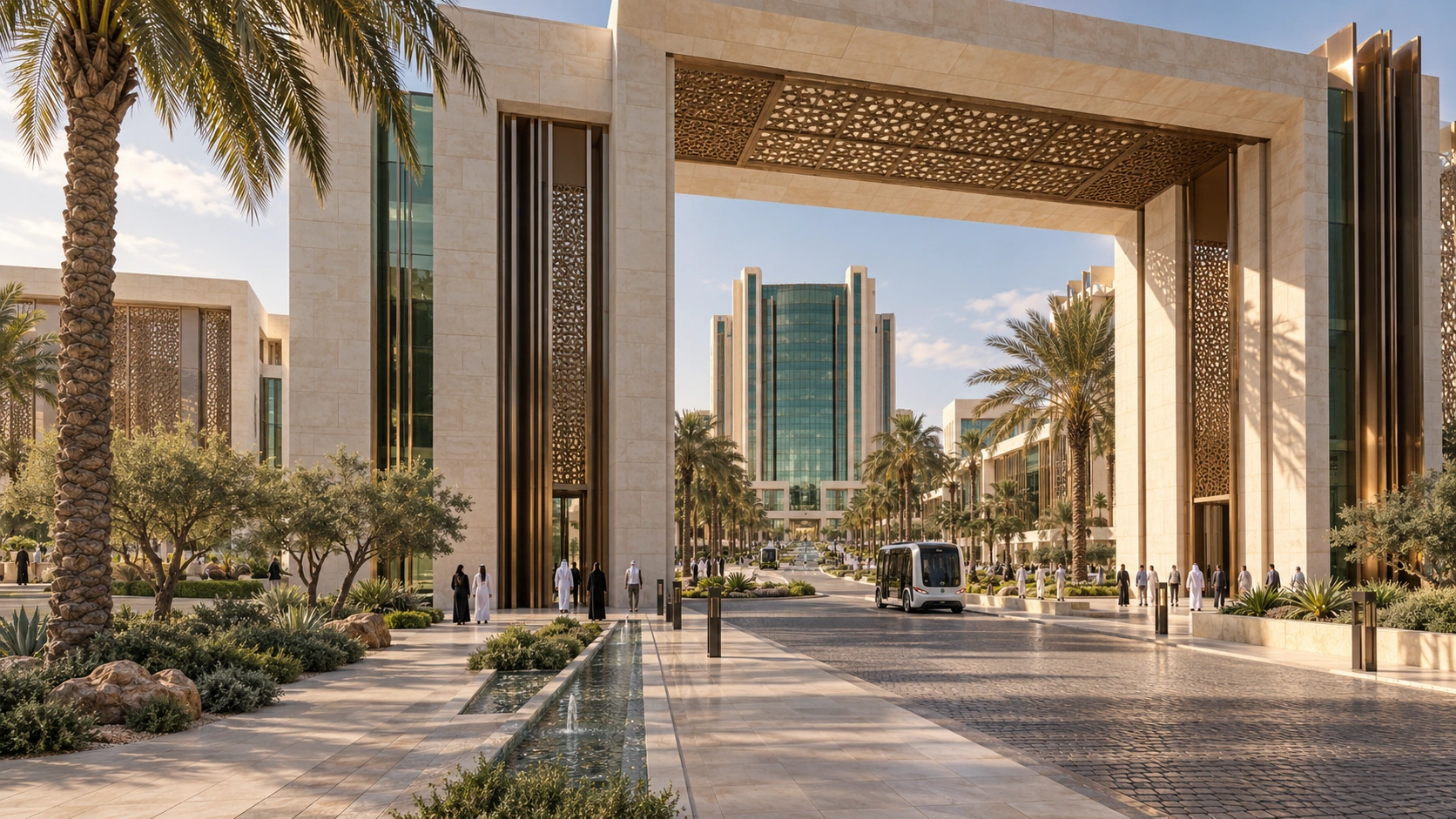 بوابة المدينة وتجربة الوصول
